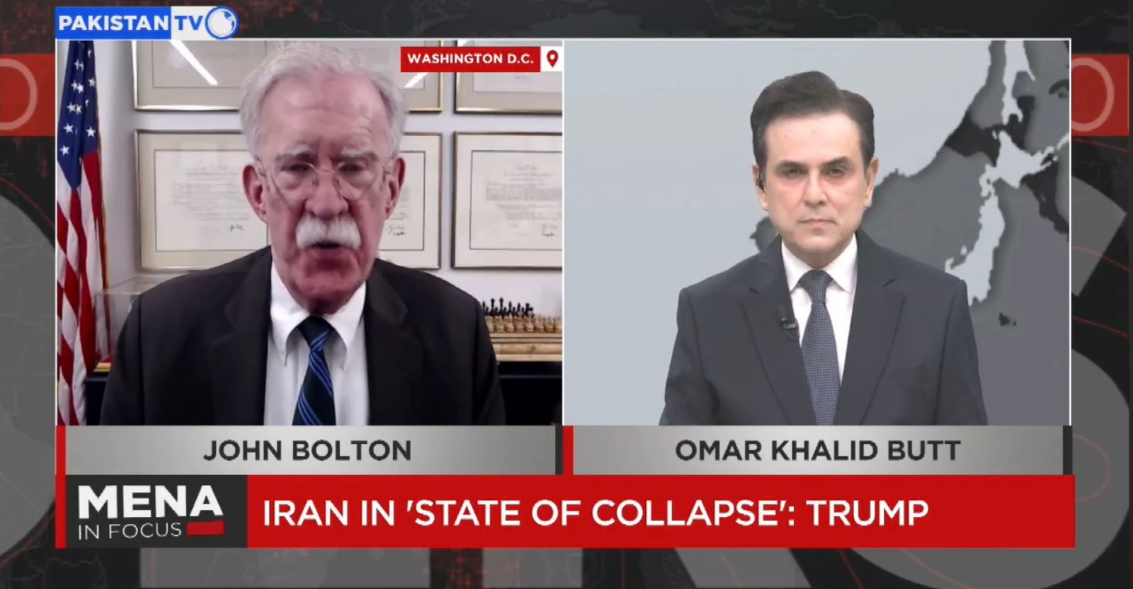 Ex-US national security advisor says Pakistan key intermediary bridging gaps in US-Iran crisis